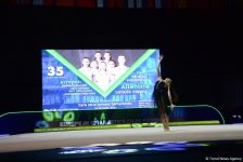 Bakıda bədii gimnastika üzrə 35-ci Avropa çempionatının bağlanış mərasimi keçirilib (FOTOREPORTAJ)