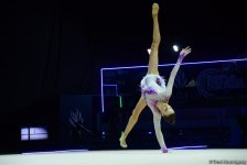 Продолжаются финальные соревнования Чемпионата Европы по художественной гимнастике в Баку (ФОТО)