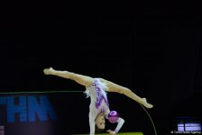 Продолжаются финальные соревнования Чемпионата Европы по художественной гимнастике в Баку (ФОТО)