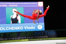 Лучшие моменты финальных соревнований Чемпионата Европы по художественной гимнастике в Баку (ФОТО)
