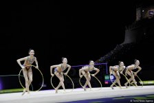 Bakıda bədii gimnastika üzrə 35-ci Avropa çempionatının finalı keçirilir (FOTO)