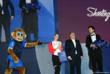 В Баку состоялась церемония награждения победителей Чемпионата Европы по художественной гимнастике в индивидуальной программе (ФОТО)