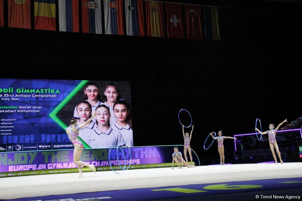 Finals of 35th European Rhythmic Gymnastics Championships kick off in Baku (PHOTO)