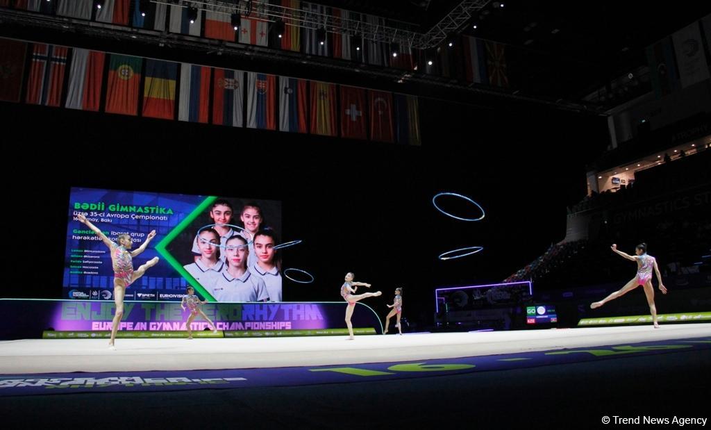 В Баку стартовали финалы 35-го Чемпионата Европы по художественной гимнастике (ФОТО)