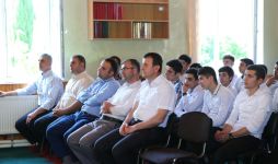 İlahiyyat İnstitutunun heyəti BİU-nun Zaqatala filialını və Əliabad İslam Kollecini ziyarət edib (FOTO)