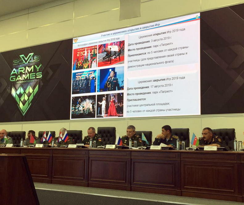 Azerbaijani delegation takes part in ‘Army International Games – 2019’ conference (PHOTO)