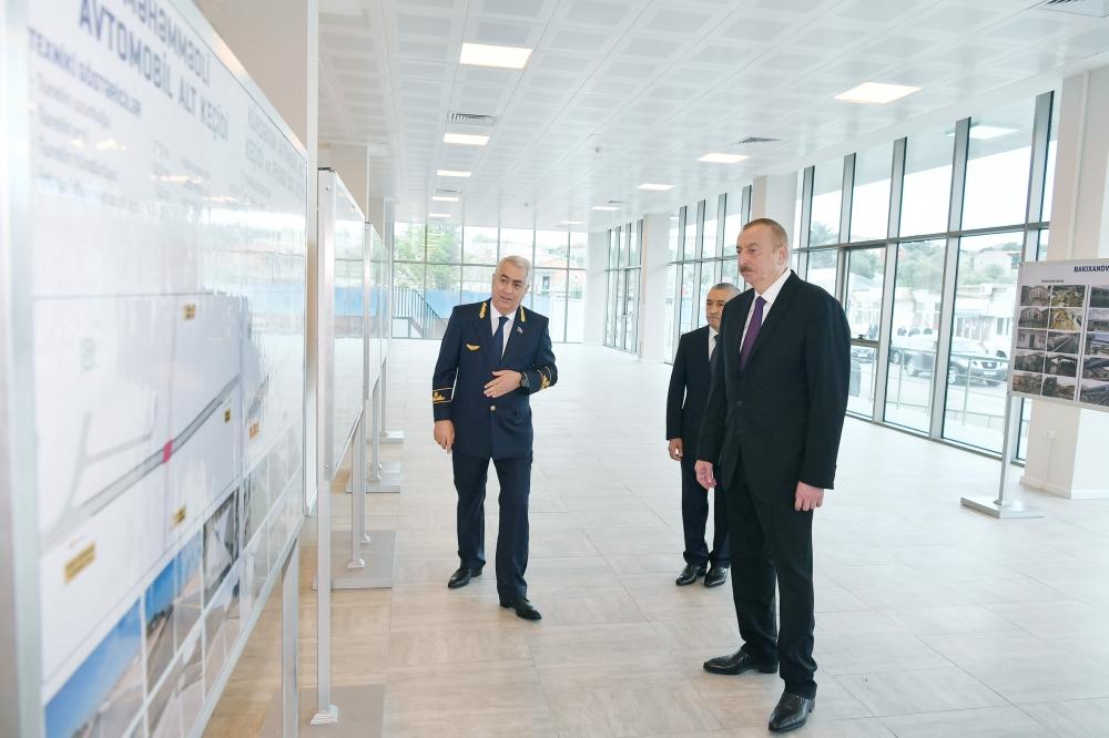 Президент Ильхам Алиев принял участие в открытии Сабунчинского железнодорожного вокзального комплекса (ФОТО) (версия 2)