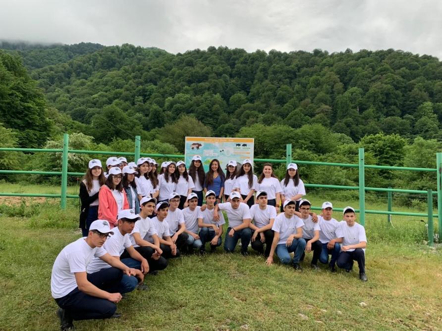 Leyla Əliyeva "Zubrların Azərbaycana reintroduksiyası” proqramı çərçivəsində keçirilən tədbirdə iştirak edib (FOTO)