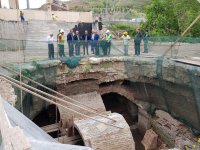 В Азербайджане ведутся восстановительные работы на "Красном мосту" (ФОТО)