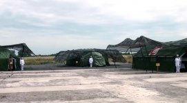 As part of Azerbaijani army exercises, support points have been created in field (VIDEO)