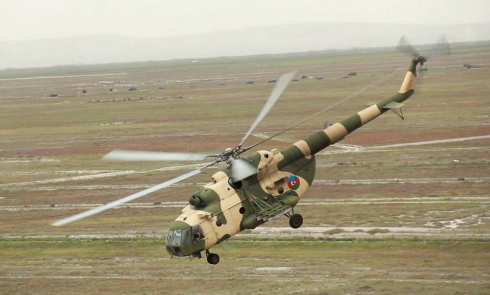 Azerbaijan Army’s helicopters fulfil tasks within “Anatolian Phoenix-2019” exercises in Turkey (PHOTO/VIDEO)