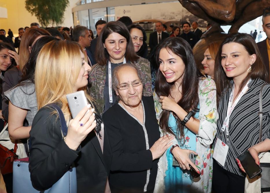 Vice-President of Heydar Aliyev Foundation Leyla Aliyeva attends 1st International Congress of Azerbaijani Hematology Specialists (PHOTO)