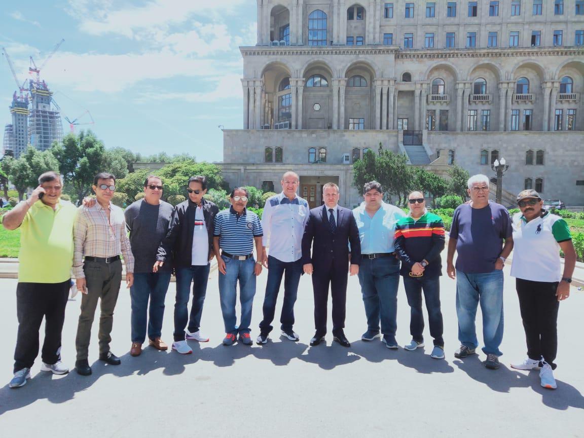 Болливудские режиссеры и продюсеры в Баку (ФОТО)
