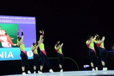 Bakıda aerobika gimnastikası üzrə Avropa çempionatı davam edir (FOTOREPORTAJ)