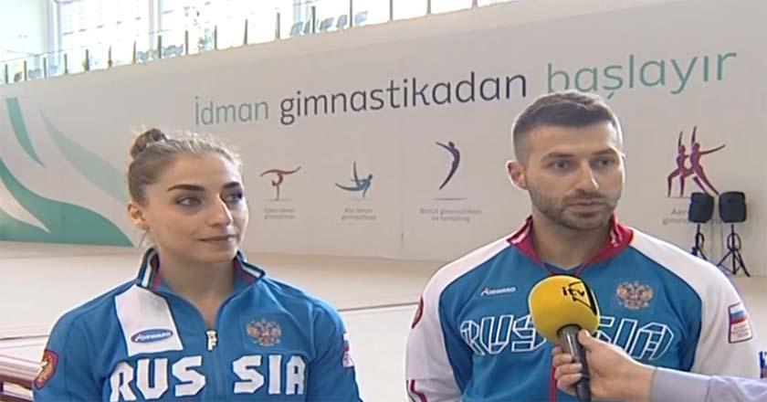 Russia's Armenian gymnasts: Baku is safe and there is no pressure