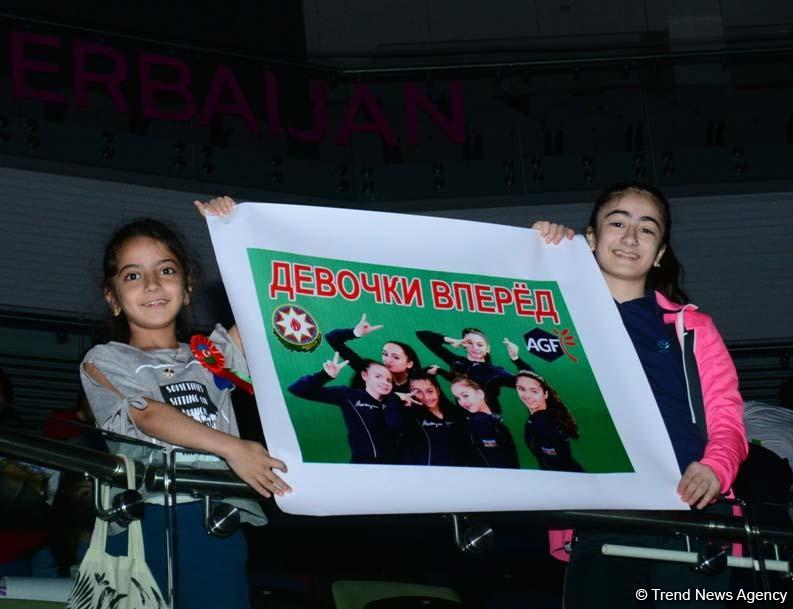 Bakıda aerobika gimnastikası üzrə 11-ci Avropa çempionatı start götürüb (FOTO)