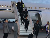 Футболисты "Арсенала" прибыли в Баку (ФОТО)