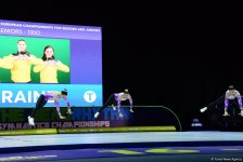 Competitions as part of Day 2 of European Aerobic Gymnastics Championships in Baku continue (PHOTO)