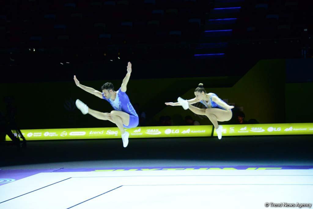 Finalists of 11th European Aerobic Gymnastics Championship in mixed pairs named in Baku