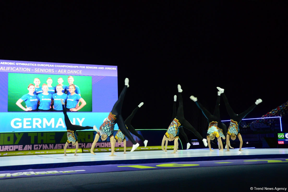 Bakıda aerobika gimnastikası üzrə 11-ci Avropa çempionatının ikinci günü başlayıb (FOTO)