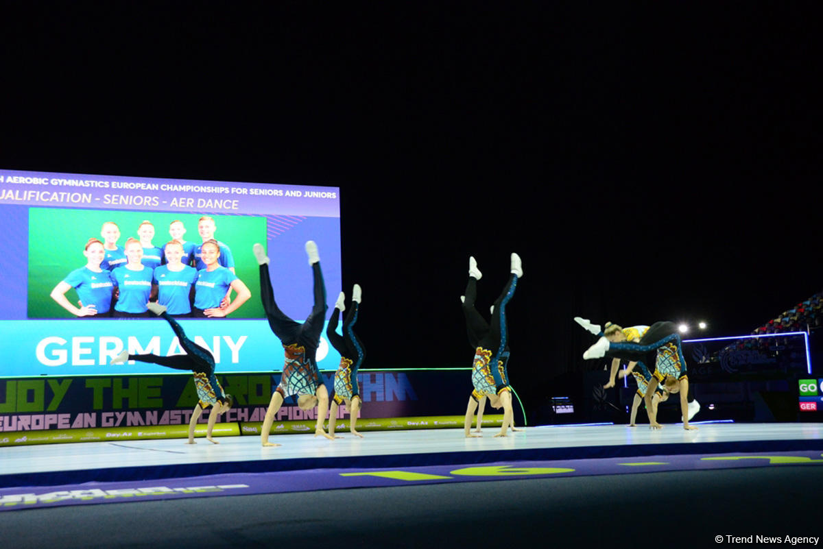 2nd day of 11th European Aerobic Gymnastics Championships kicks off in Baku (PHOTO)