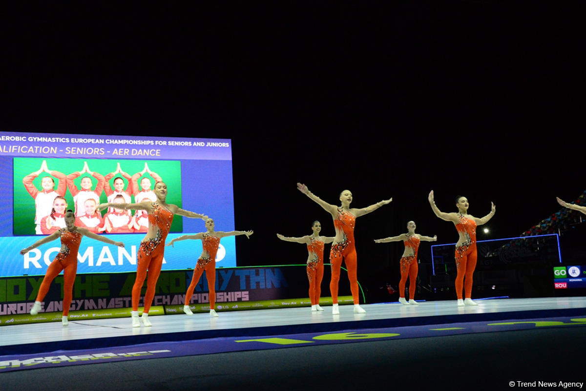 Bakıda aerobika gimnastikası üzrə 11-ci Avropa çempionatının ikinci günü davam edir