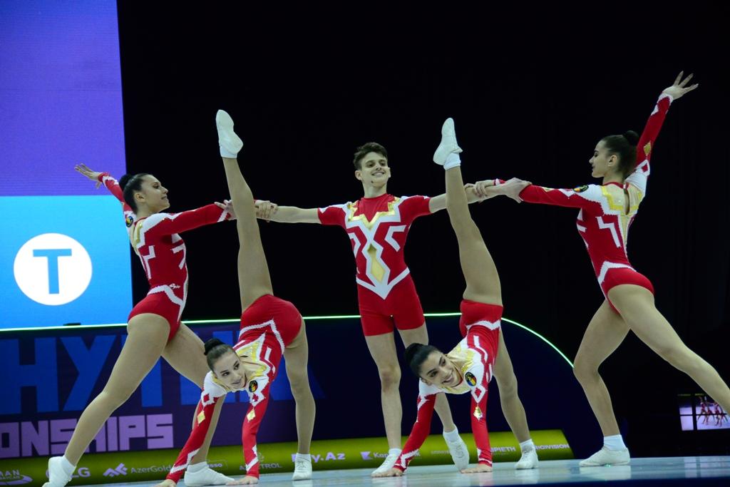 Final competitions within 11th European Aerobic Gymnastics Championships underway in Baku