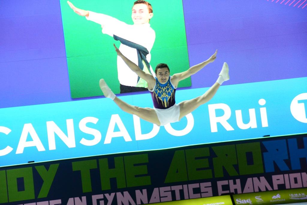 В Баку стартовали финалы 11-го Чемпионата Европы по аэробной гимнастике (ФОТО)