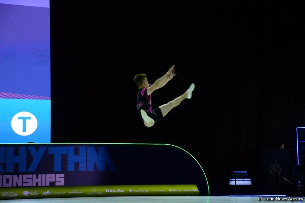Лучшие моменты финальных соревнований 11-го Чемпионата Европы по аэробной гимнастике в Баку (ФОТО)