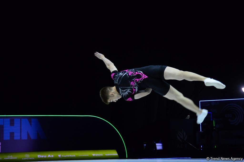 Bakıda aerobika gimnastikası üzrə 11-ci Avropa Çempionatının final yarışmalarının ən yaxşı anları (FOTO)