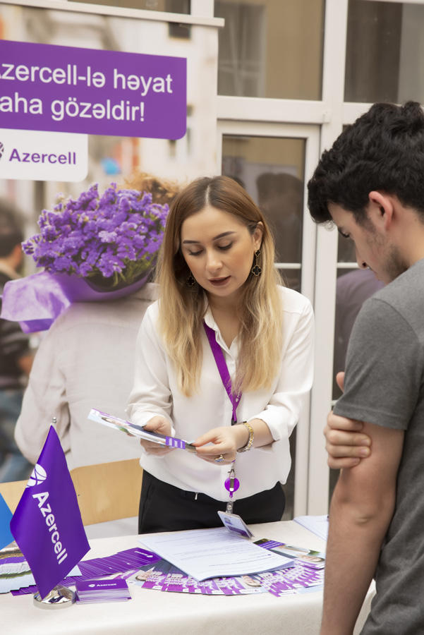 Azercell takes part in another career fair (PHOTO)