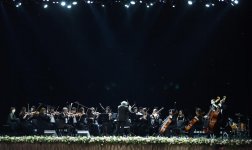 Azerbaijani president, first lady attend official reception on occasion of Republic Day (PHOTO)