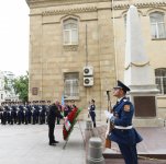 President Ilham Aliyev visits monument to Azerbaijan Democratic Republic (PHOTO)