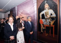 Вице-президент Фонда Гейдара Алиева Лейла Алиева приняла участие в церемонии открытия выставки под названием "Шедевры истории" (ФОТО)