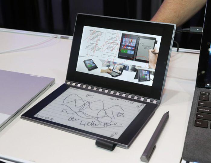 Ноутбук с двойным дисплеем представлен на выставке Computex на Тайване