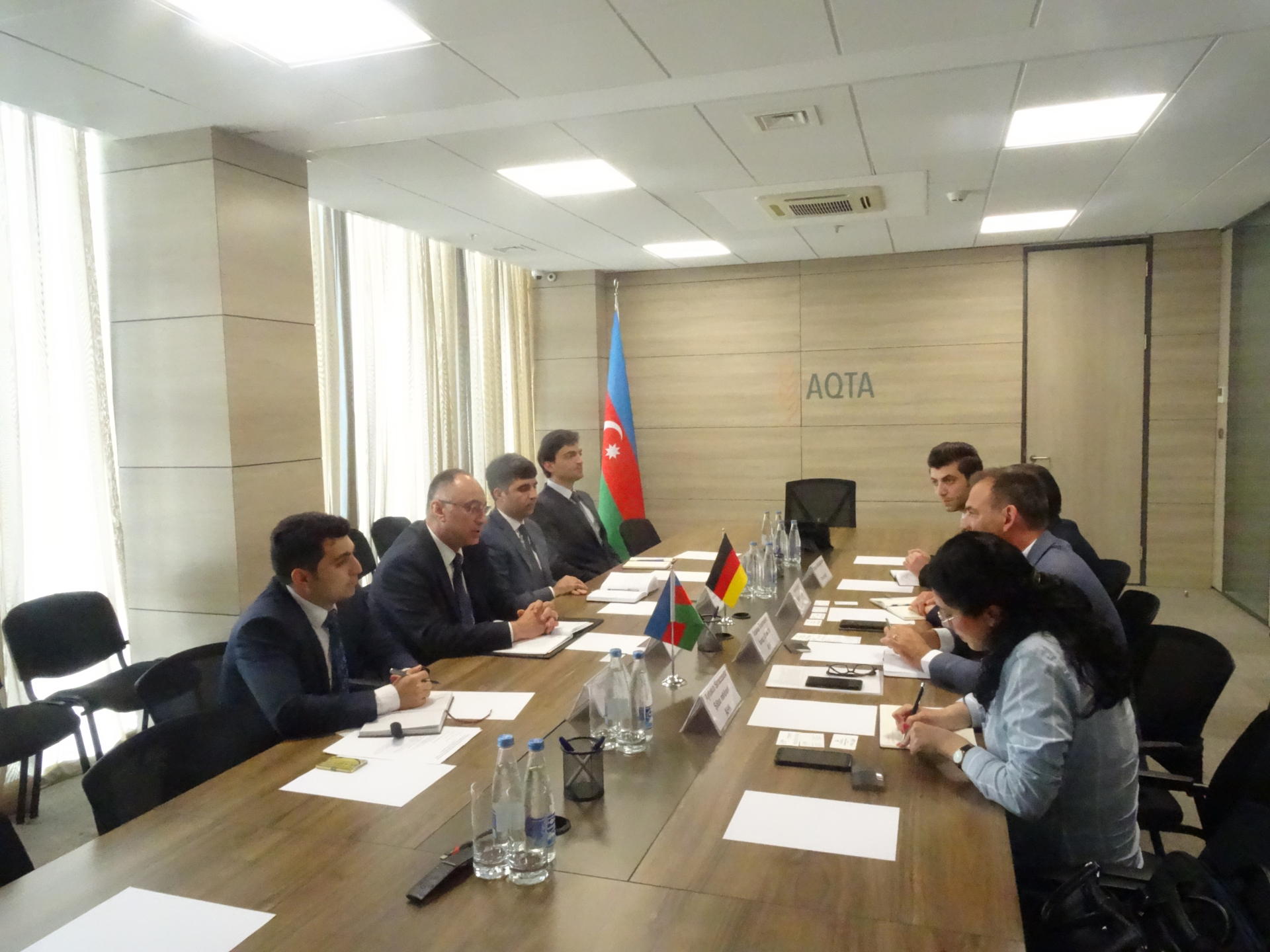 Глава Агентства пищевой безопасности Азербайджана встретился с делегацией германо-азербайджанской палаты по внешней торговле (ФОТО)