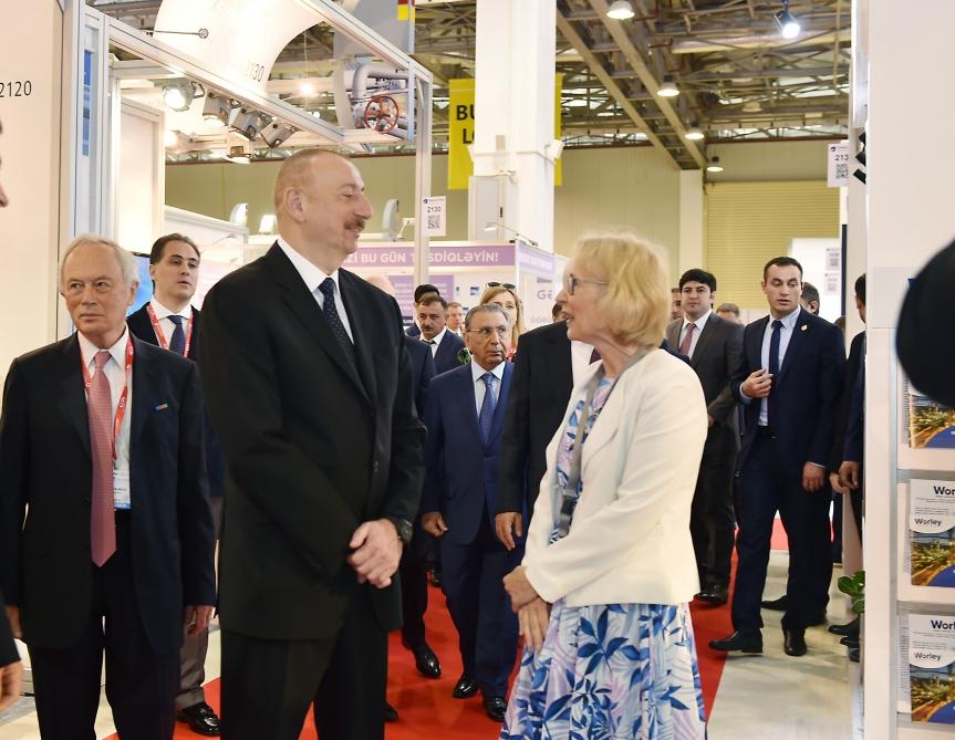 President Ilham Aliyev attends opening of 26th International Caspian Oil & Gas-2019 Exhibition and Conference (PHOTO)