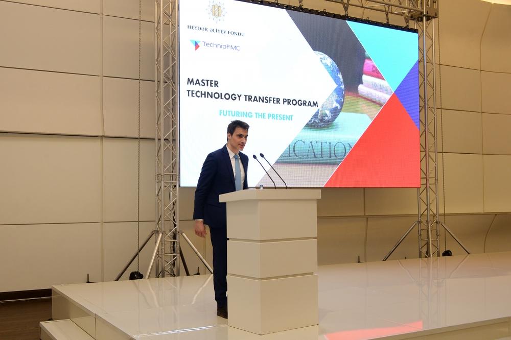 В рамках меморандума о сотрудничестве между Фондом Гейдара Алиева и итальянской компанией TechnipFMC представлена магистерская программа (ФОТО)