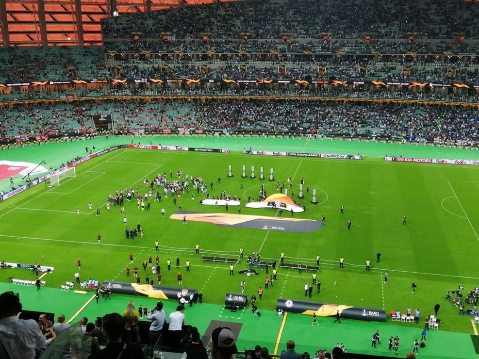 На Бакинском олимпийском стадионе завершился финал Лиги Европы УЕФА между «Челси» и «Арсеналом» (ФОТО/ВИДЕО) (ОБНОВЛЕНО)