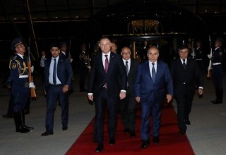 Завершился официальный визит Президента Польши в Азербайджан
