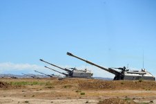 Azerbaijani artillery fires Msta-S howitzers (PHOTO / VIDEO)