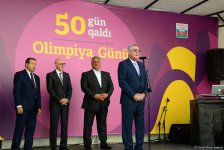 Nazir 50 gün sonra Azərbaycanda baş tutacaq Avropa Gənclər Yay Olimpiya Festivalına hazırlıqdan danışdı (FOTO)