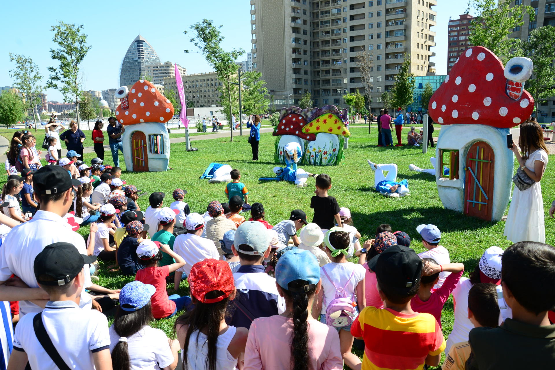 В парке Центра Гейдара Алиева состоялся Детский фестиваль (ФОТО) (версия 2) - Gallery Image