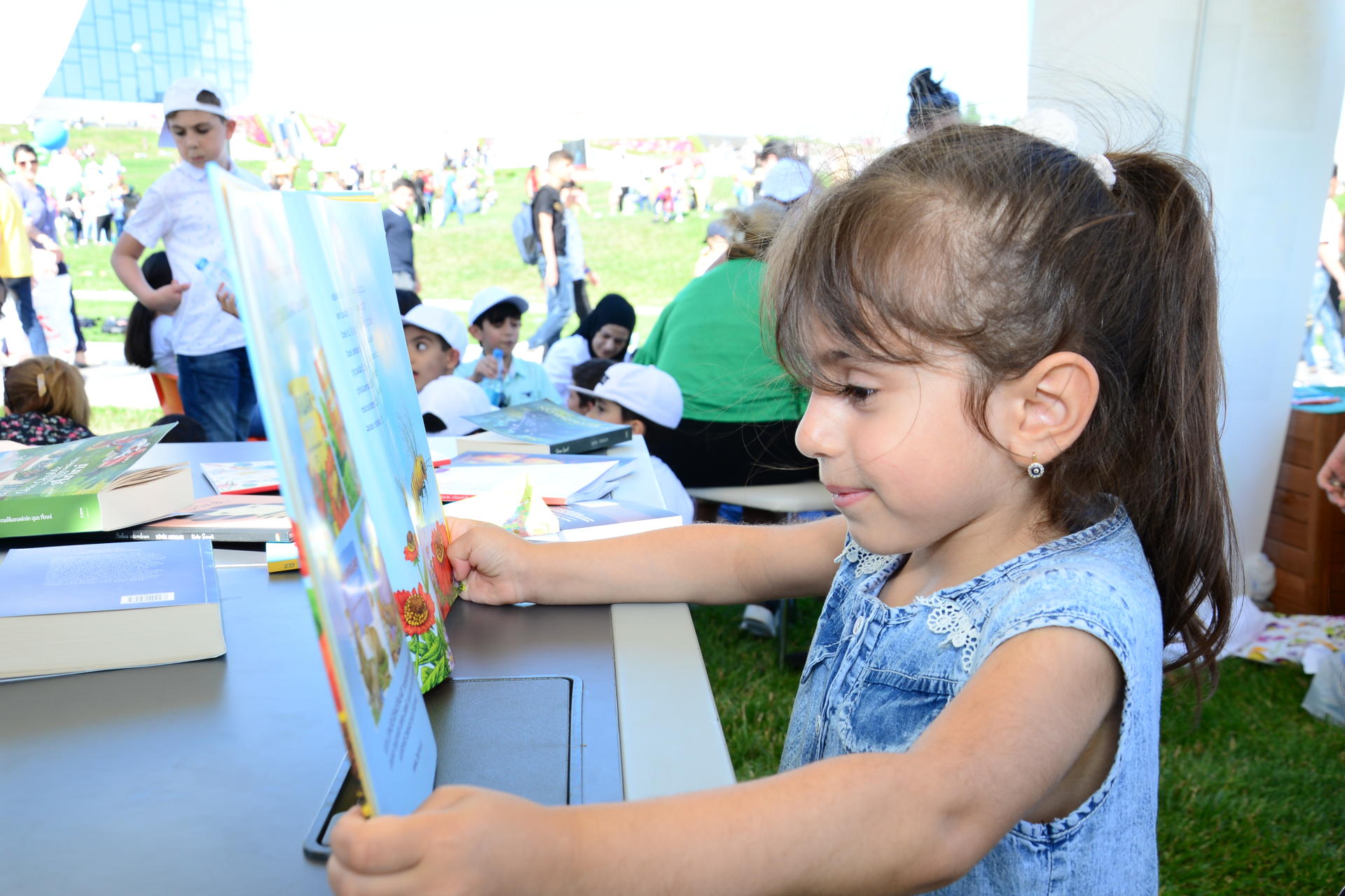 В парке Центра Гейдара Алиева состоялся Детский фестиваль (ФОТО) (версия 2) - Gallery Image