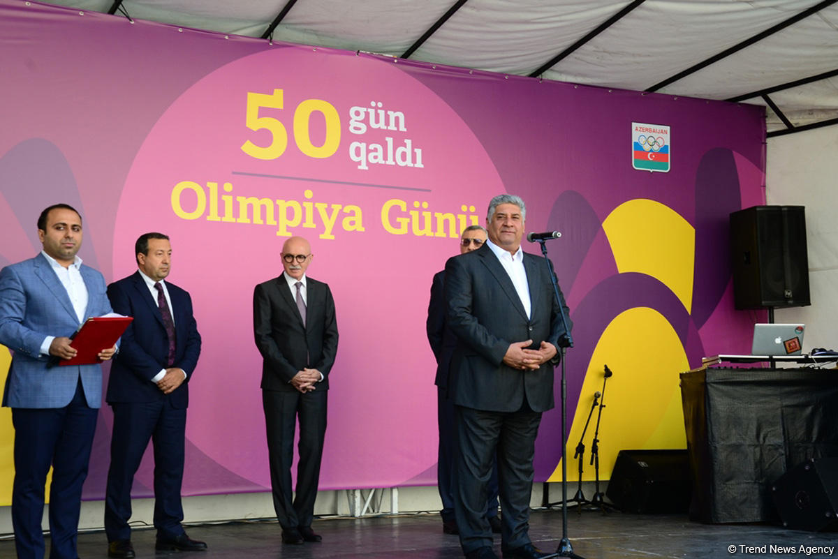 Nazir 50 gün sonra Azərbaycanda baş tutacaq Avropa Gənclər Yay Olimpiya Festivalına hazırlıqdan danışdı (FOTO)