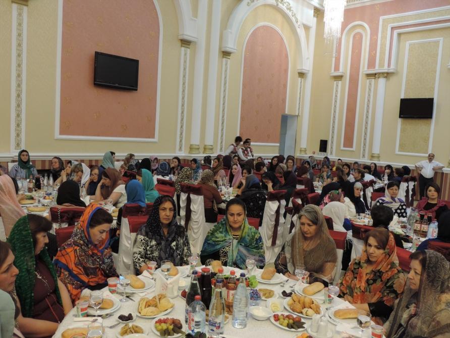 Heydər Əliyev Fondu Xaçmazda iftar süfrəsi təşkil edib (FOTO)