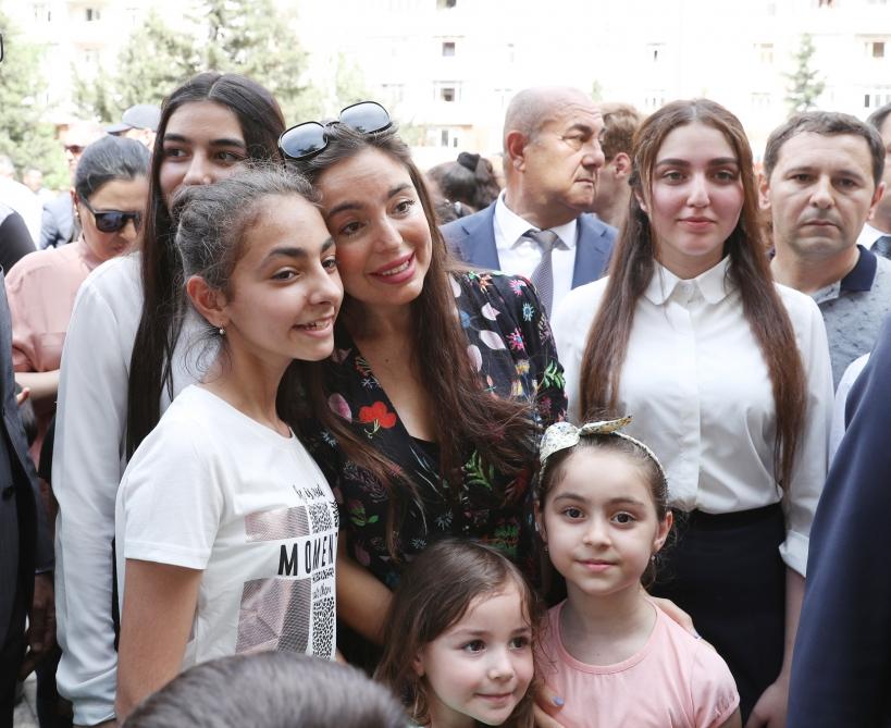 Heydar Aliyev Foundation VP Leyla Aliyeva attends event within “Bizim hayat” project (PHOTO)