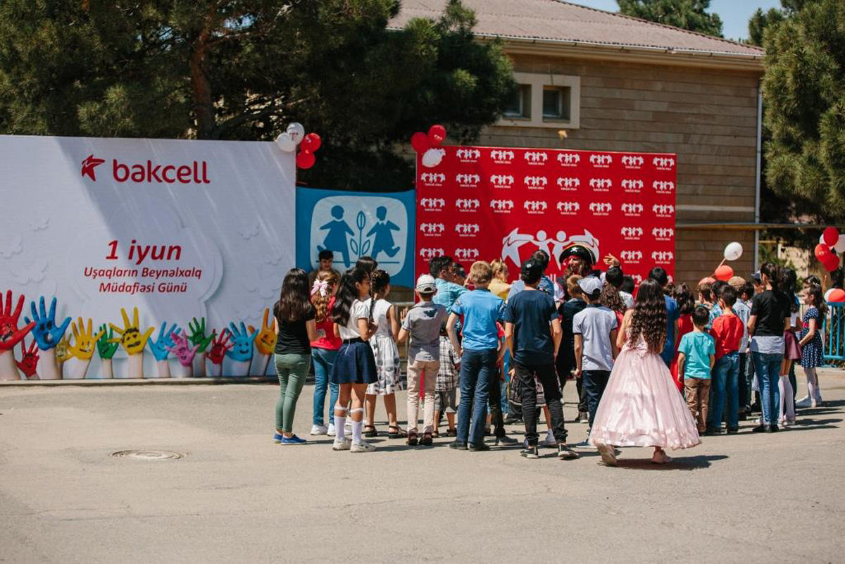 Bakcell celebrates June 1 with children (PHOTO)