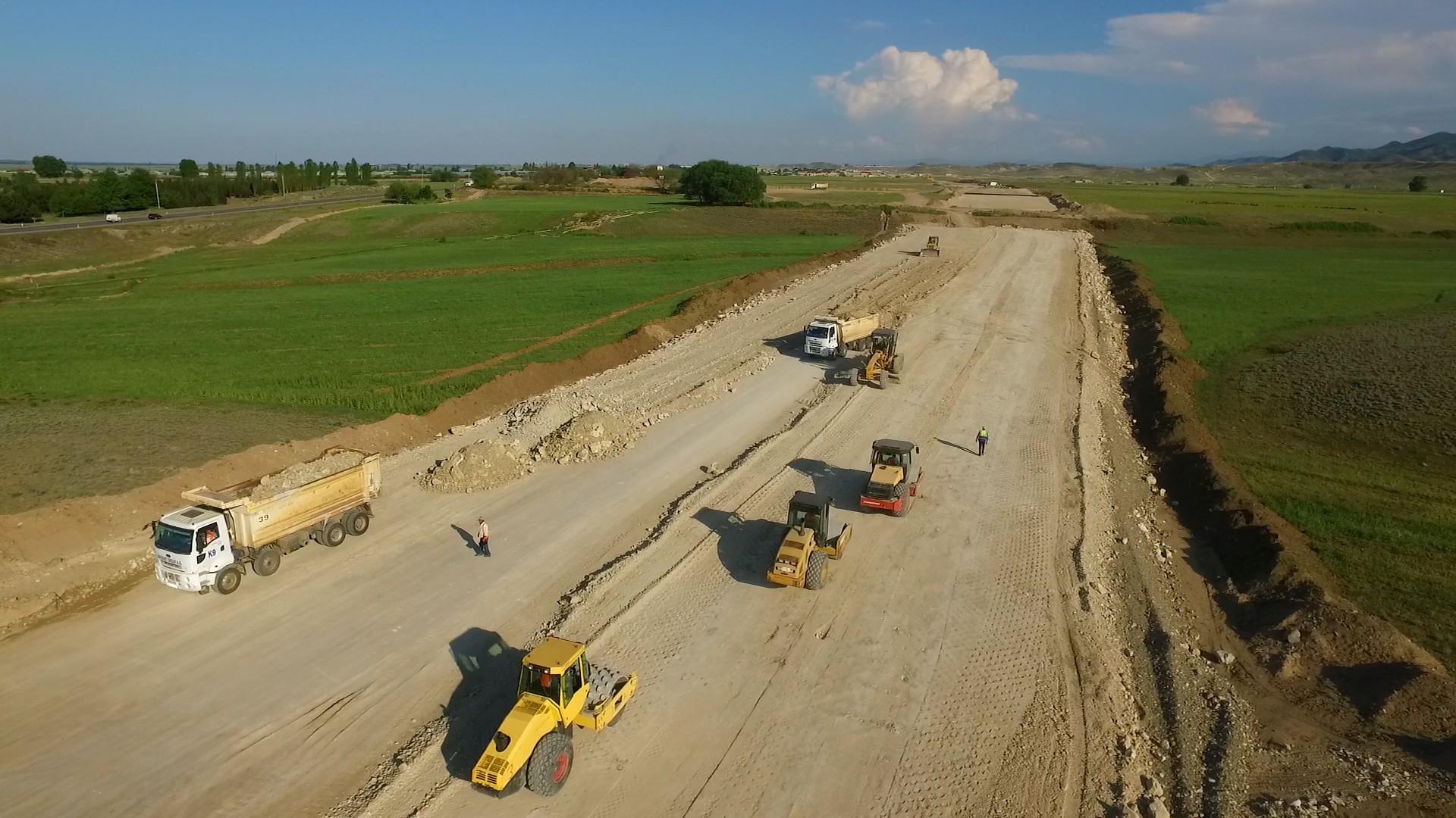 Расширяется автодорога Гянджа-Газах-госграница Грузии (ФОТО)