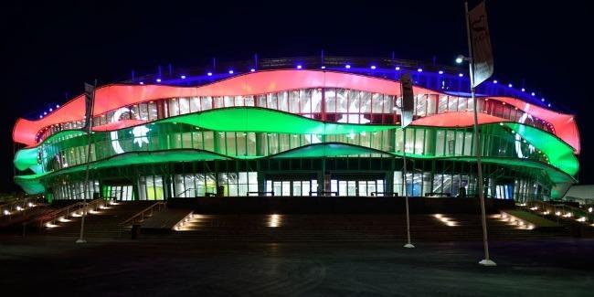Спортсмены из Беларуси завоевали "золото" Кубка мира в Баку в программе синхронных прыжков